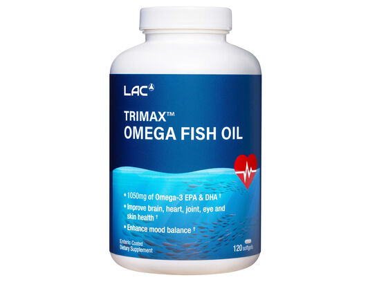 Vi&ecirc;n Uống Dầu C&aacute; Bổ Sung Omega v&agrave; Hỗ Trợ Tim Mạch Trimax Fish Oil