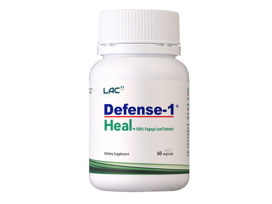 Viên Uống Tăng Cường Sản Xuất Tiểu Cầu Defense-1 Heal - 100% Chiết Xuất Lá Đu Đủ
